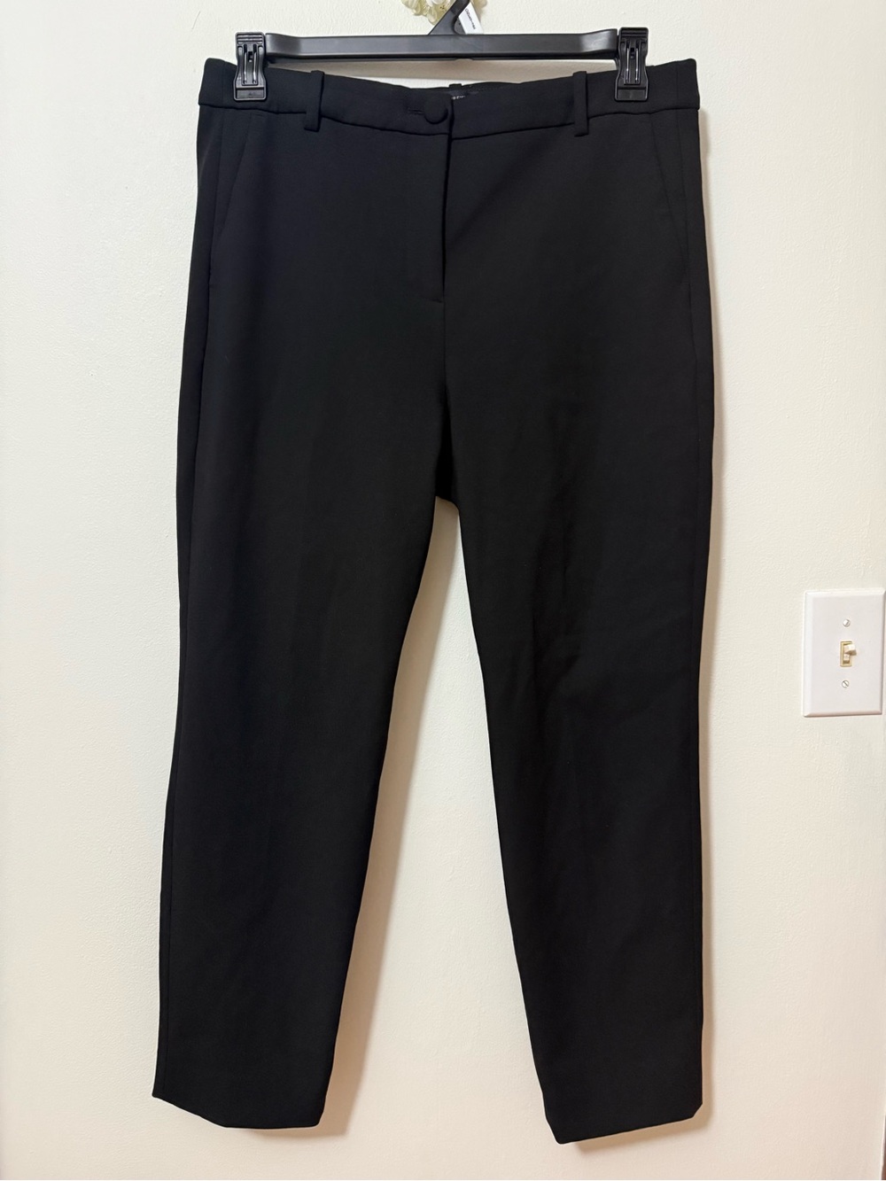 J. Crew Black Straight-Leg Women's Pants